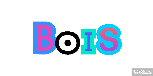 Bois Texteffekt