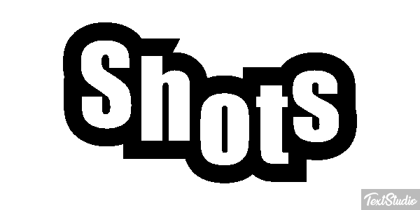 Shots Text effect