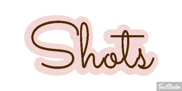 Shots Text effect