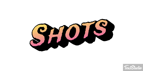 Shots Text effect