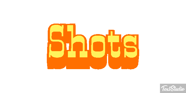 Shots Text effect