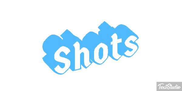 Shots Text effect