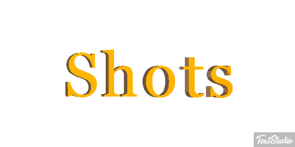 Shots Text effect