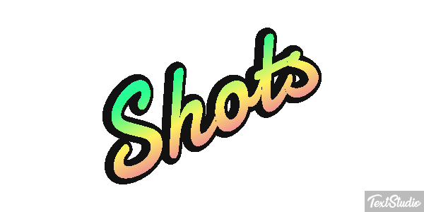 Shots Text effect