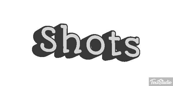 Shots Text effect