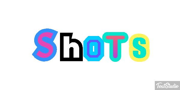Shots Text effect