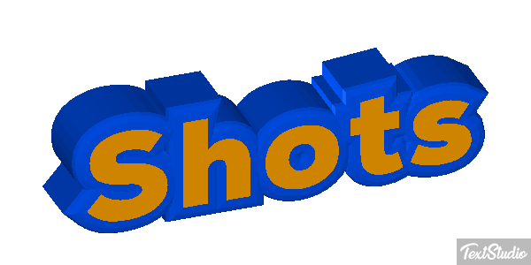 Shots Text effect