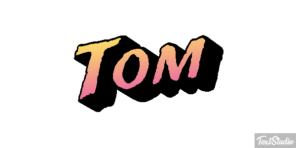 Tom Efeito do texto