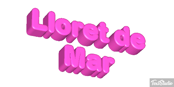 Lloret de Mar Efekt tekstowy