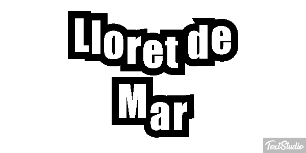 Lloret de Mar Efekt tekstowy