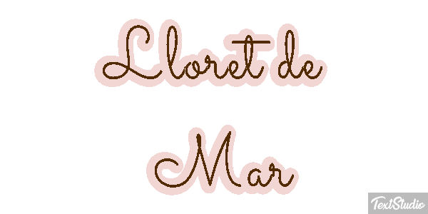 Lloret de Mar Efekt tekstowy