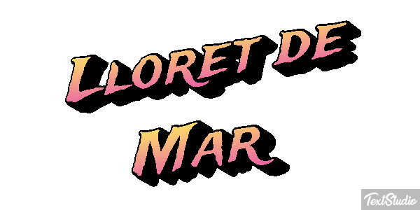 Lloret de Mar Efekt tekstowy