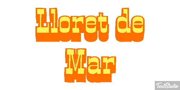 Lloret de Mar Efekt tekstowy