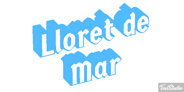 Lloret de Mar Efekt tekstowy