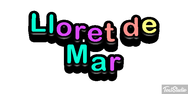 Lloret de Mar Efekt tekstowy