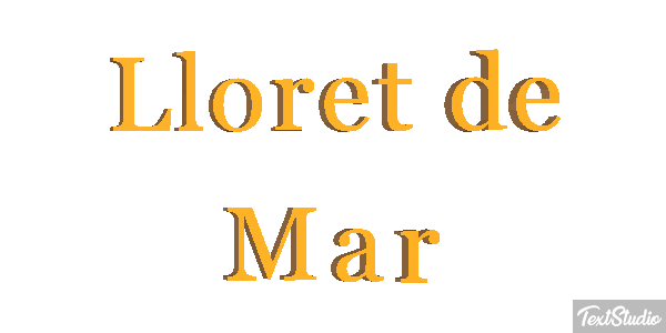 Lloret de Mar Efekt tekstowy