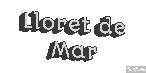 Lloret de Mar Efekt tekstowy
