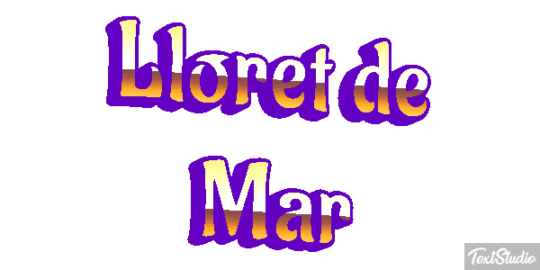 Lloret de Mar Efekt tekstowy