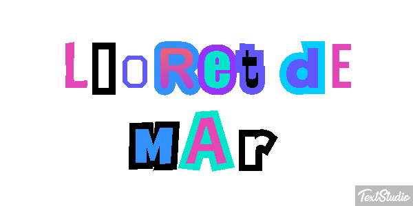 Lloret de Mar Efekt tekstowy