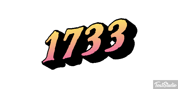 1733 Efekt tekstowy