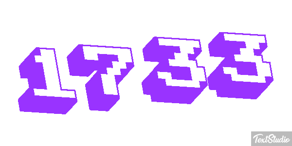 1733 Efekt tekstowy