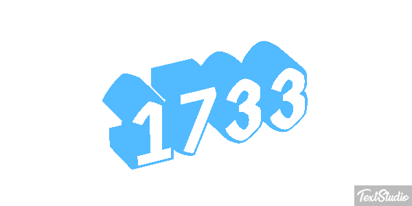 1733 Efekt tekstowy