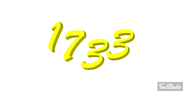 1733 Efekt tekstowy