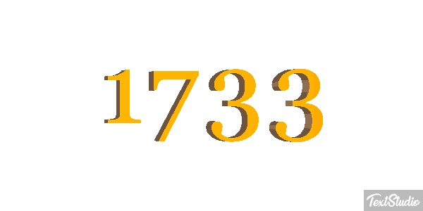 1733 Efekt tekstowy