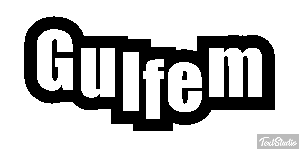 Gülfem Efecto de texto