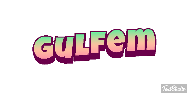 Gülfem Efecto de texto