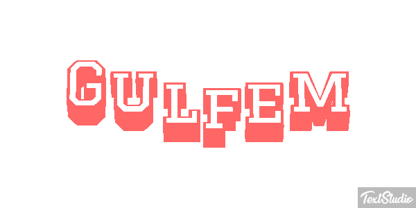 Gülfem Efecto de texto