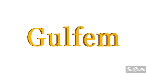 Gülfem Efecto de texto