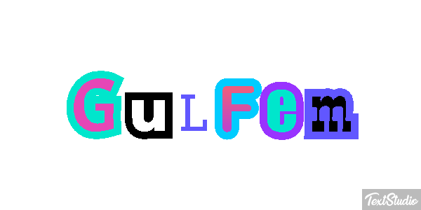 Gülfem Efecto de texto