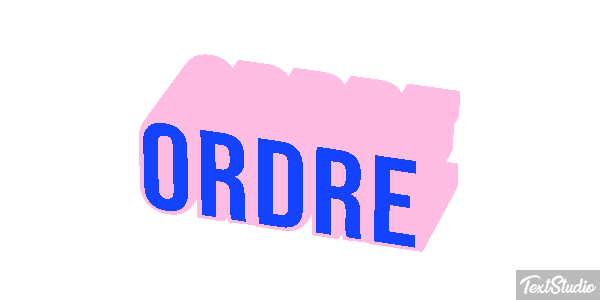 Ordre Effet de texte