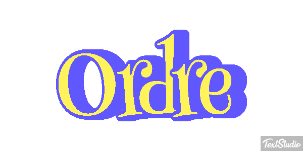 Ordre Effet de texte