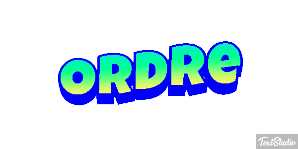 Ordre Effet de texte