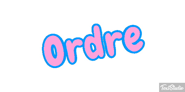 Ordre Effet de texte