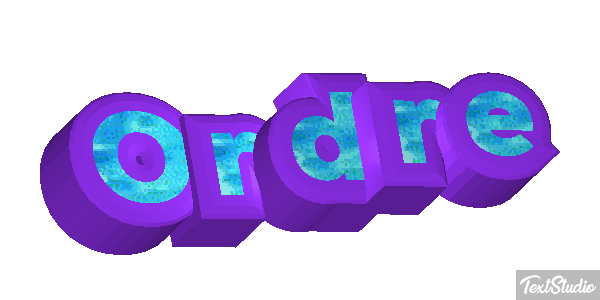 Ordre Effet de texte