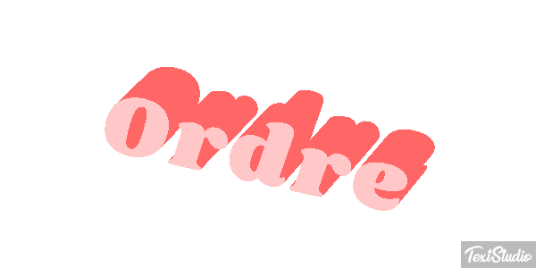 Ordre Effet de texte