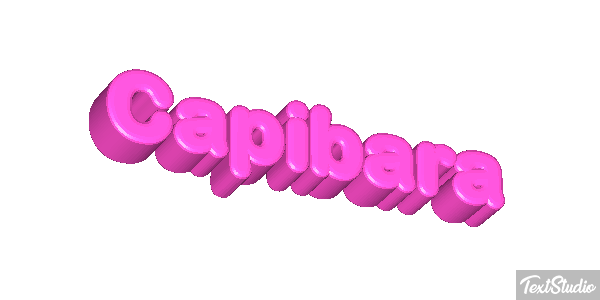 Capibara Effetto testo