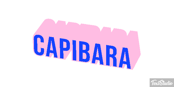 Capibara Effetto testo