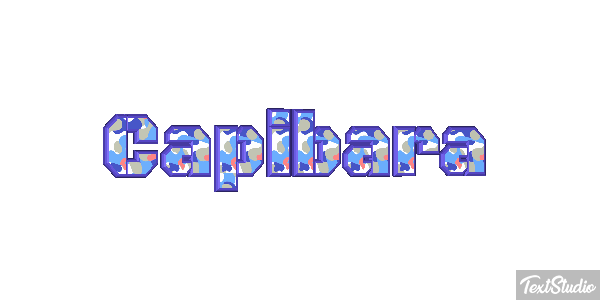 Capibara Effetto testo