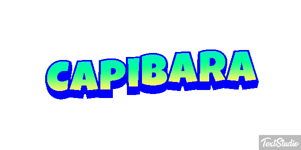 Capibara Effetto testo