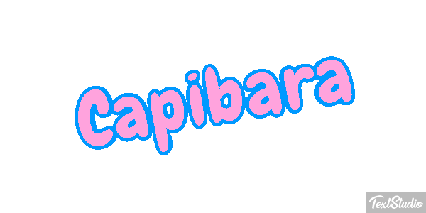 Capibara Effetto testo