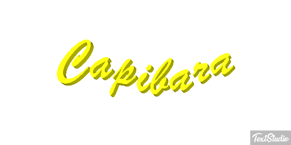 Capibara Effetto testo
