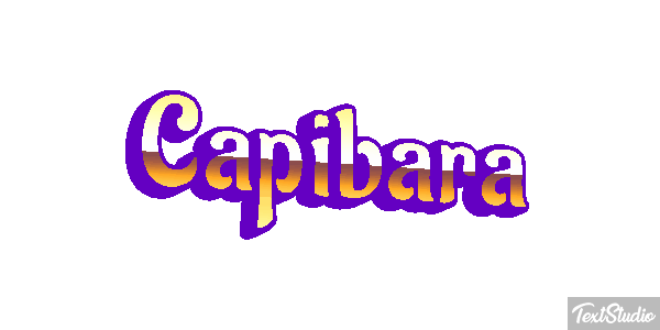 Capibara Effetto testo