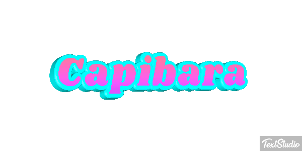 Capibara Effetto testo