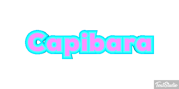 Capibara Effetto testo