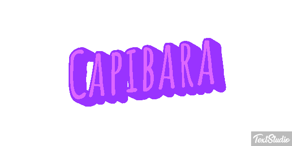 Capibara Effetto testo