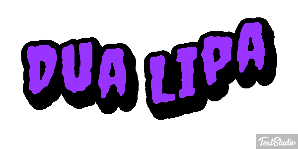 Dua Lipa Efeito do texto